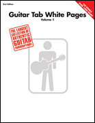 Guitar Tab White Pages Guitar and Fretted sheet music cover